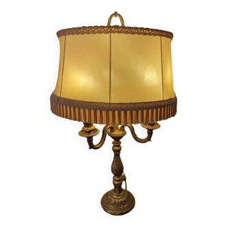 Lampe bouillote chandeliers bronze