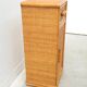 Meuble d'appoint en rotin, 1980