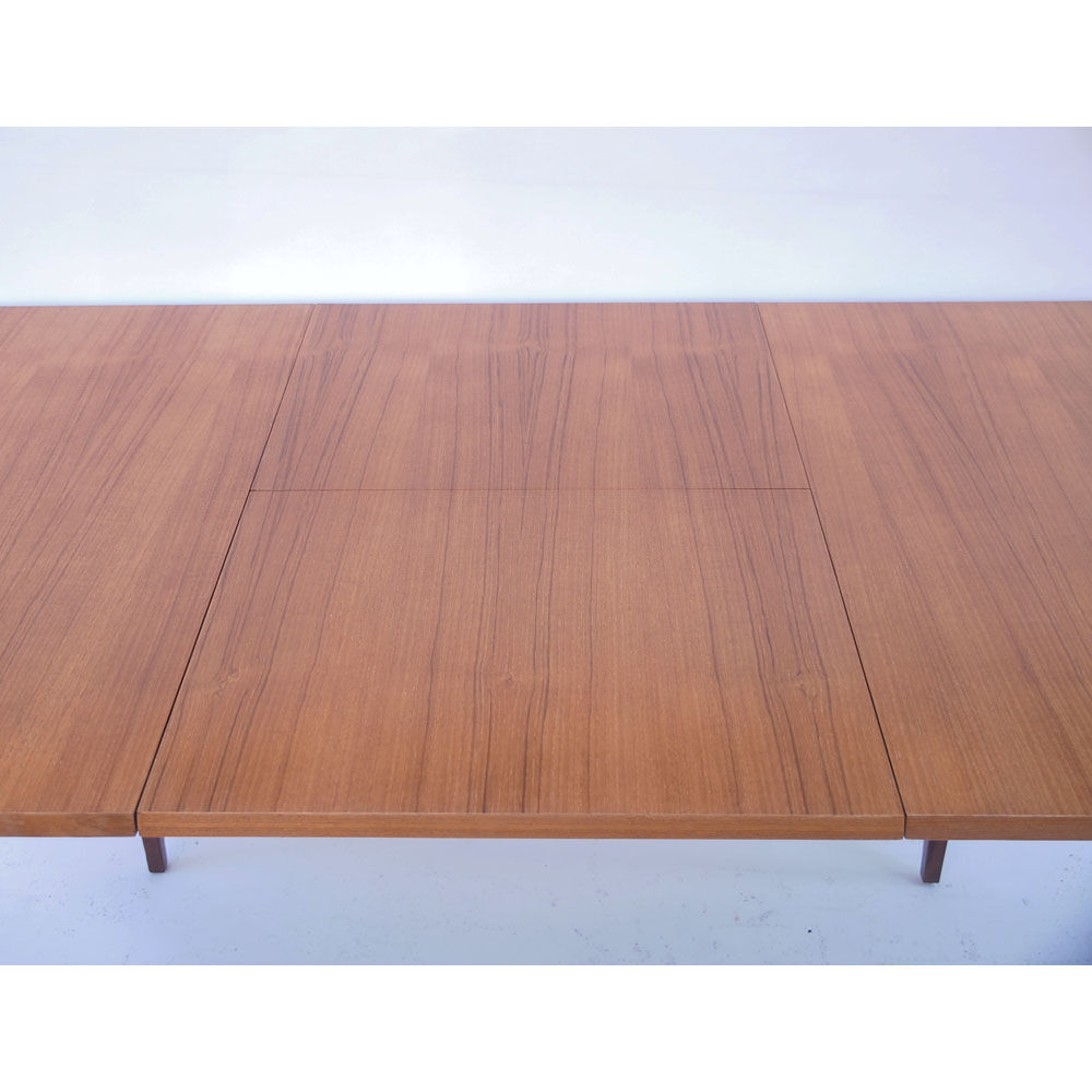 Vintage Scandinavian table a butterfly extension