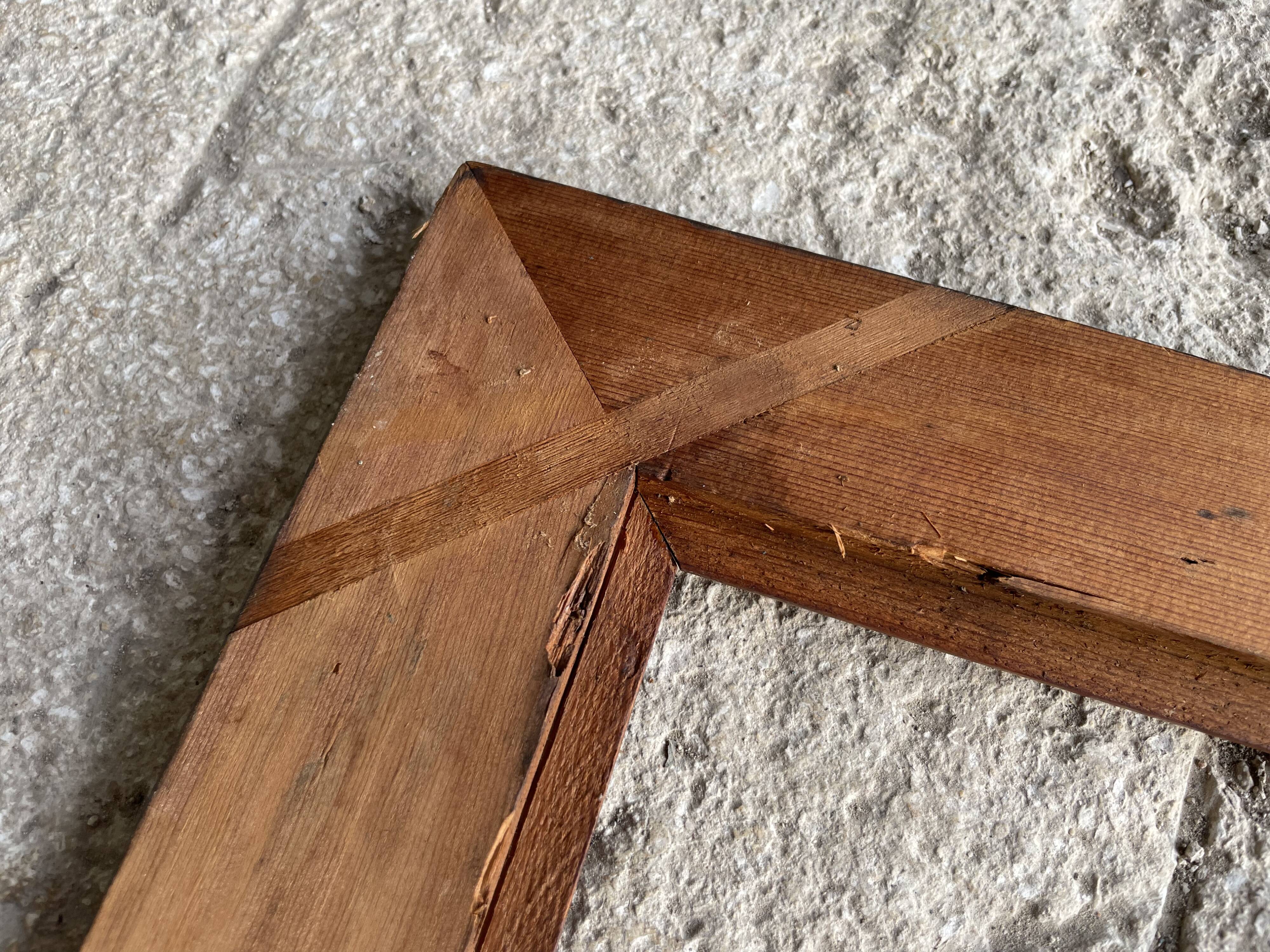 Set of 2 old pichpin frames, key mounting