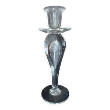 Bougeoir en cristal de Saint Louis