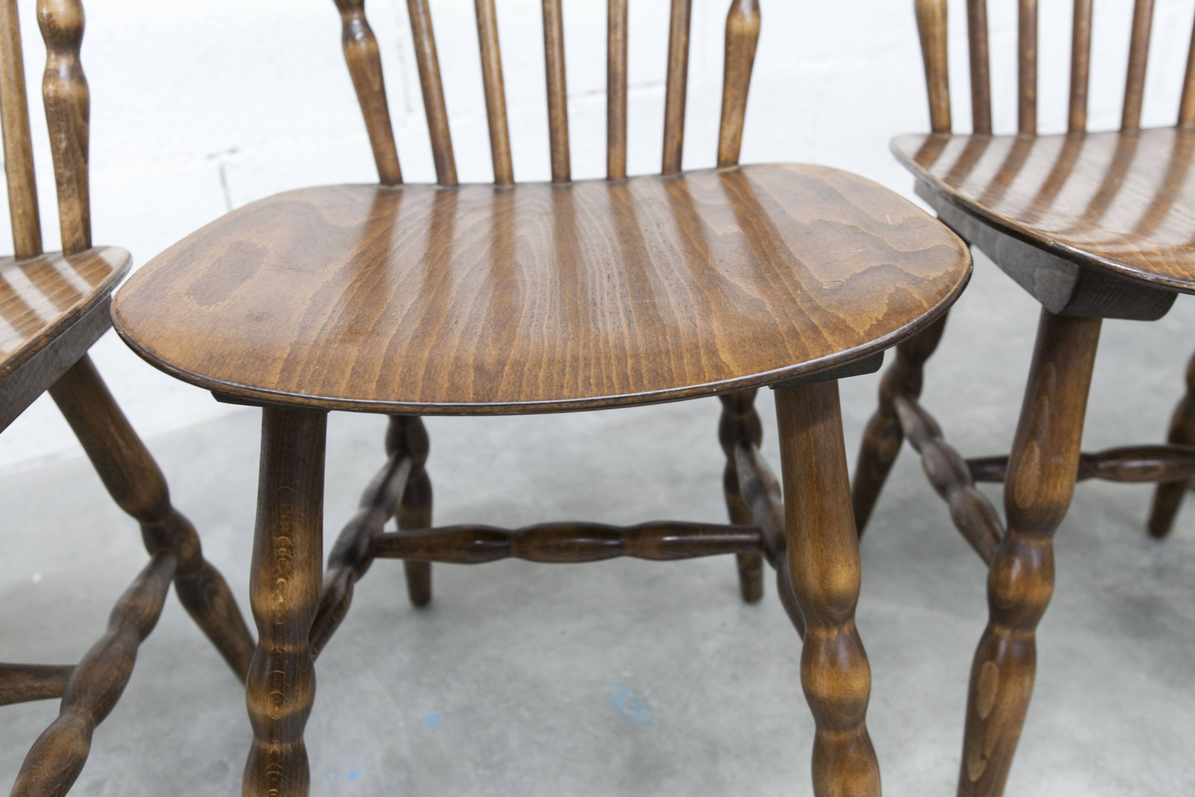 Set of 4 Baumann chairs, Florida model, 1970, superb condition