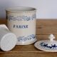 Pot farine avec tamis 1880