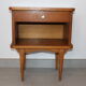 Medium oak veneered bedside 1960
