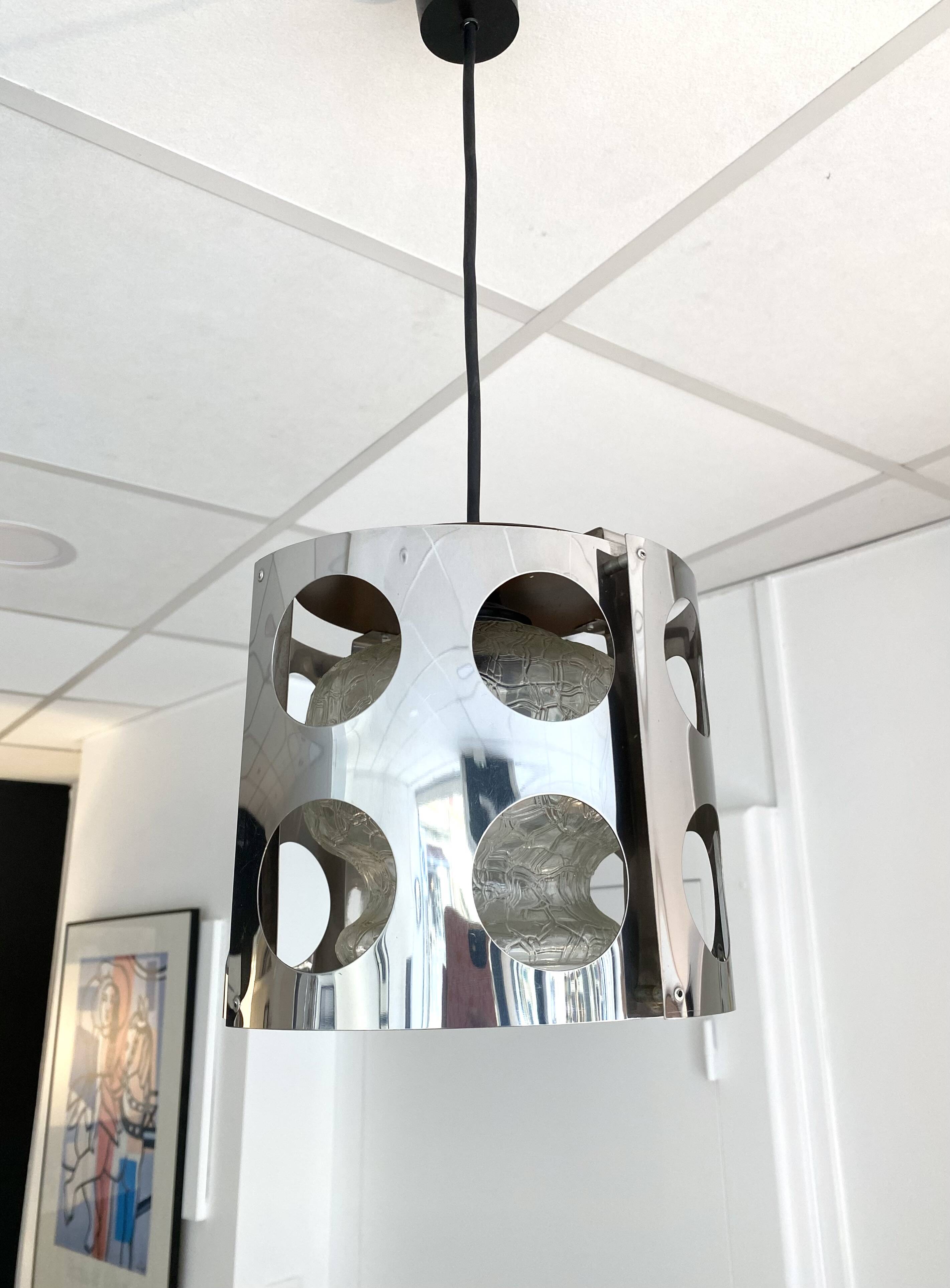 1970 spage age pendant light
