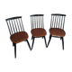 Lot de 3 chaises