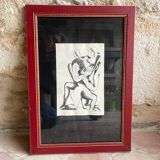 Framed etching by Ossip Zadkine, signed and numbered 188/200