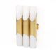 Brass wall lamp by Rolf Kruger for Paul Neuhaus Leuchten
