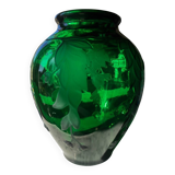 Art Deco emerald vase