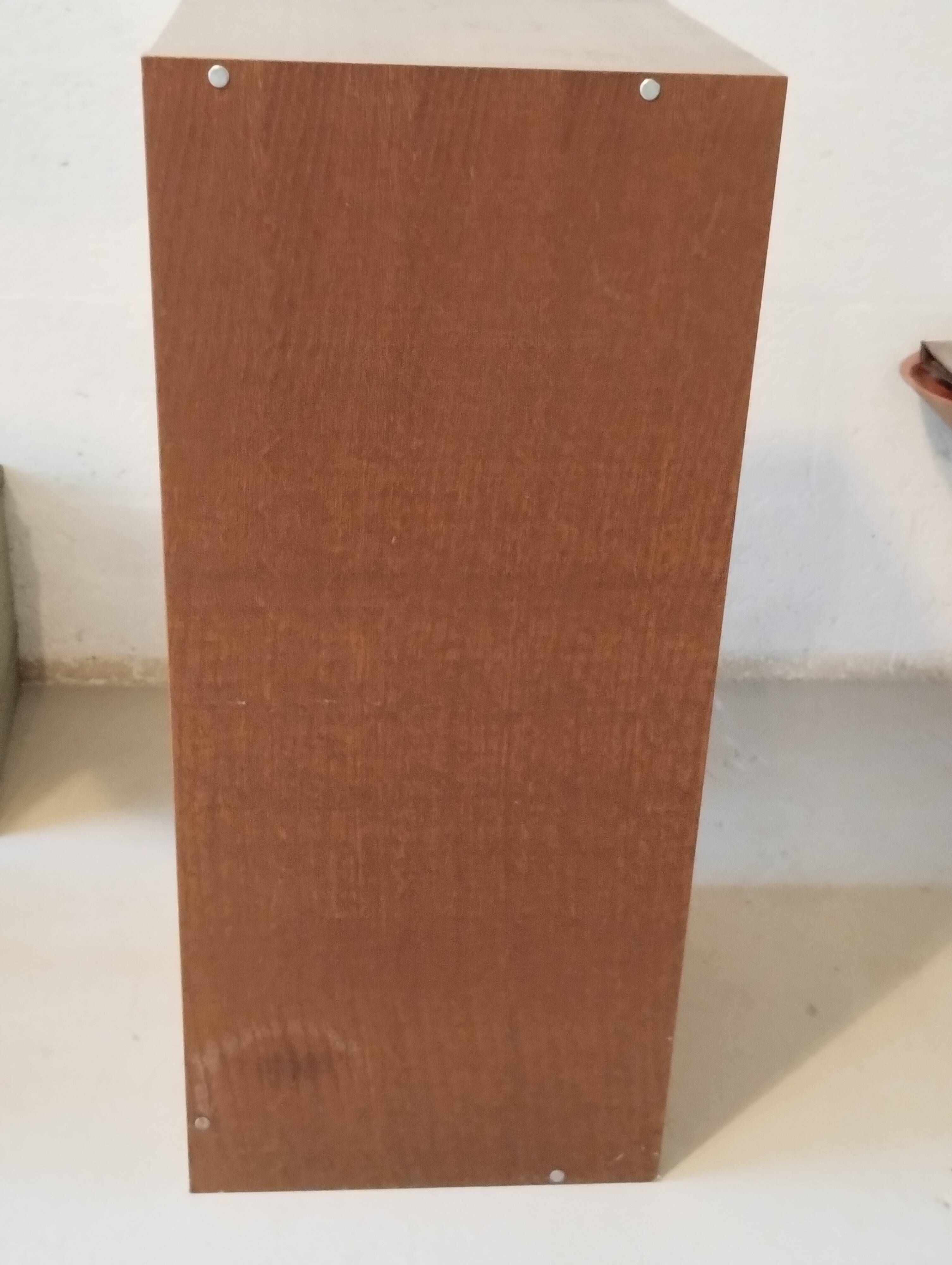 vintage wooden curtain cabinet 4 levels 42x38x88 cm
