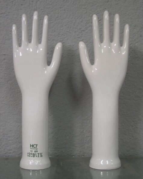 Pair of porcelain hands West Germany