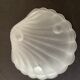 Aluminum scallop butter dishes