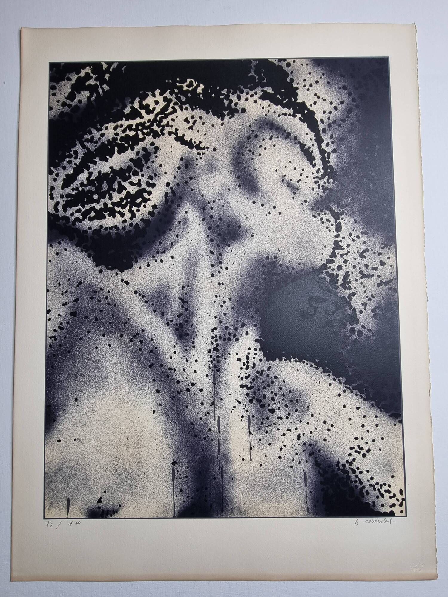 Original lithograph after Béatrice Casadesus, 1970s, 55 x 76 cm