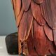 Vintage umbrella stand in the shape of an owl