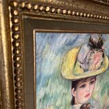 Oil on canvas by Lain, reproduction by A. Renoir