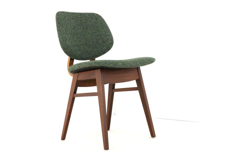 Set of 6 Dutch dining chairs 'Zegge'