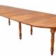 Large extendable table and its 8 chairs (8 feet - 6 metres)