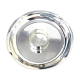 Silver metal candlestick - Ercuis house