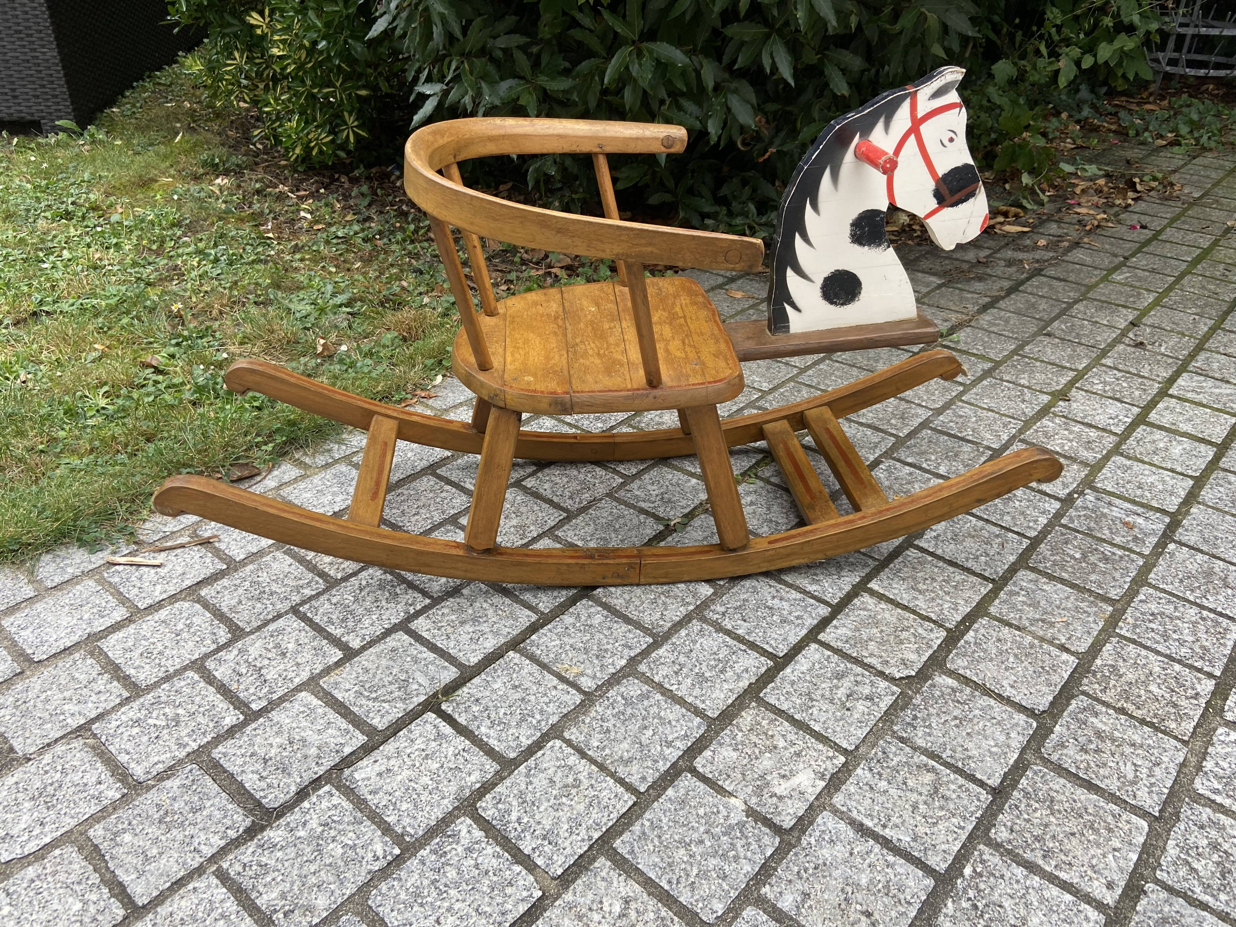 Vintage Herlag rocking horse