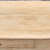 Raw wood farm table 1920