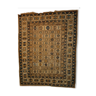 Tapis ancien caucasien shirvan fait main 119x 152cm 1890s