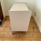 Vintage beige/rosé chest of drawers (farrow & ball)