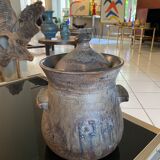 Brutalist ceramic pot