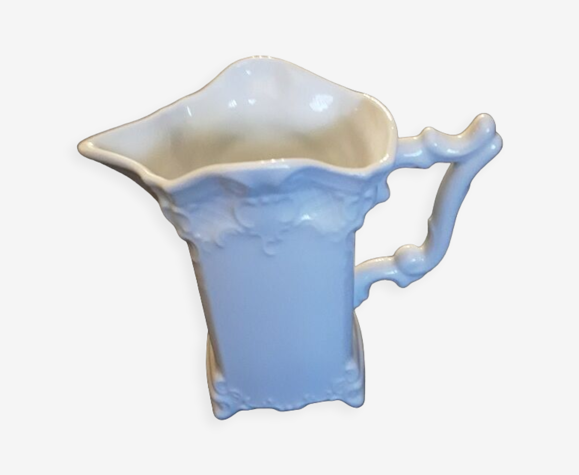 Pot à lait, chocolat en faïence, années 50