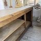 Rustic sideboard XXL 4m solid oak 1950