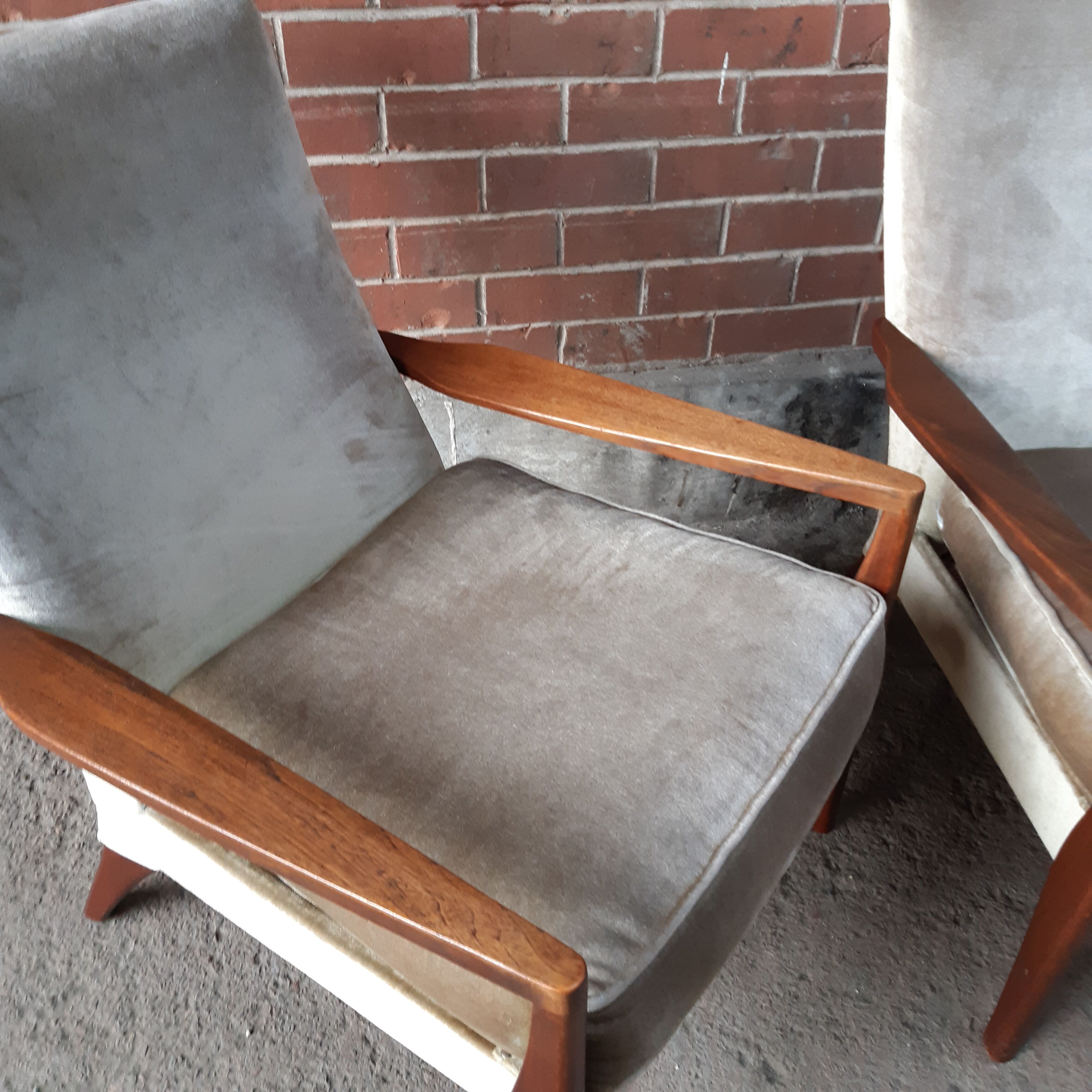 Mid Century Parker Knoll arm chairs