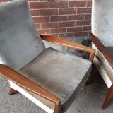 Mid Century Parker Knoll arm chairs