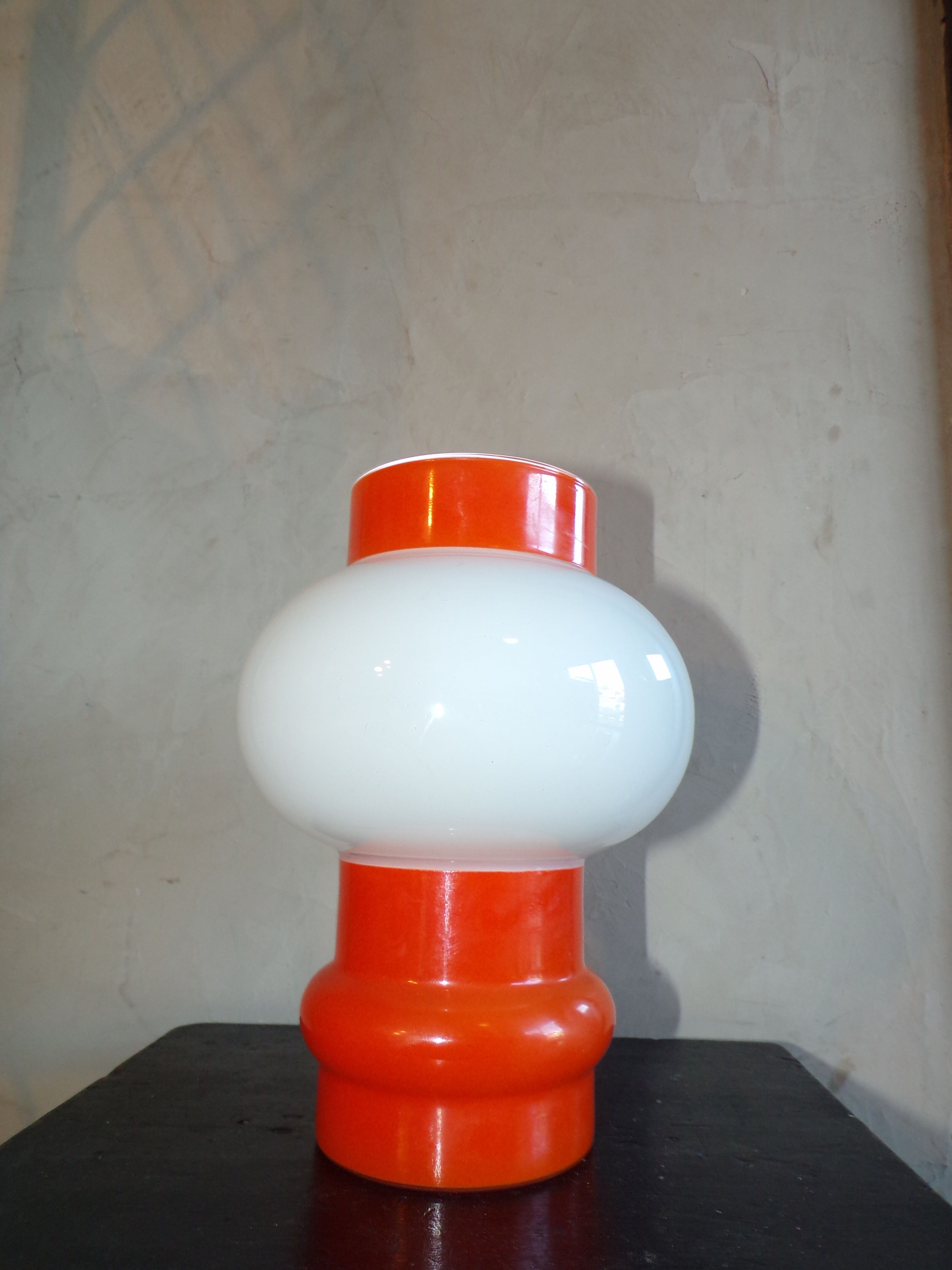 Opaline table lamp 1970