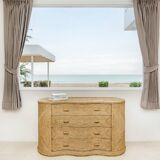 Rope chest of 4 drawers