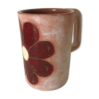 Mug cup vintage flower