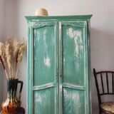 Patinated vintage Parisian wardrobe
