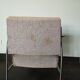 Fauteuil tchèque, 1960, métal, tissu et bois