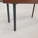 Bench in Teak with Brass Feet, Italy, 1950s