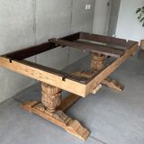 Farmhouse table monastery stripped extendable 300 cm