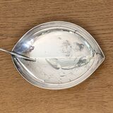 Lino Sabattini for Christofle Gallia - silver-plated leaf cutter, 1960