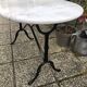 Marble bistro table