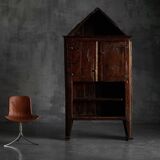 Armoire vernaculaire d'art populaire, France, XIXe siècle