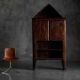 Art populaire vernacular cupboard, France, 19th century