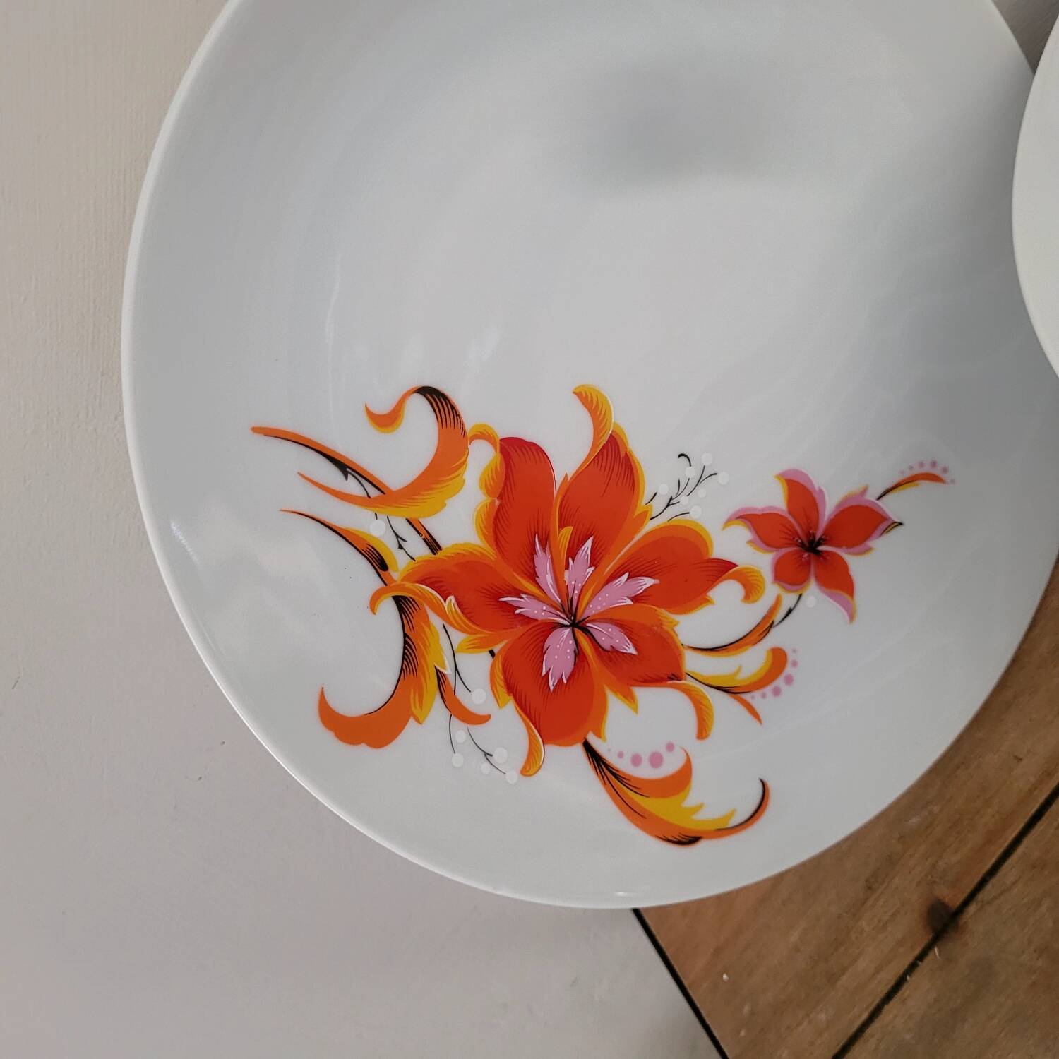 70s dinner plates