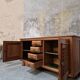 French Brutalist Art Deco Sideboard
