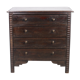 Commode à tiroirs art populaire