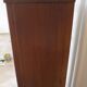 Burwood oak curtain file cabinet, 1960s