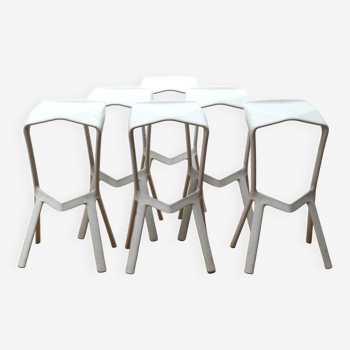 Set of 6 Miura Plank stools