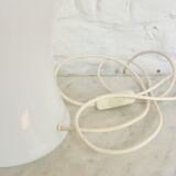 Paire de lampes en opaline