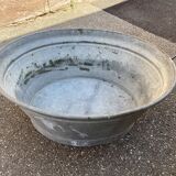 Vintage zinc basin 80 liters