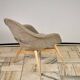 Fauteuil Shell par Miroslav Navratil, années 1960, Tchécoslovaquie